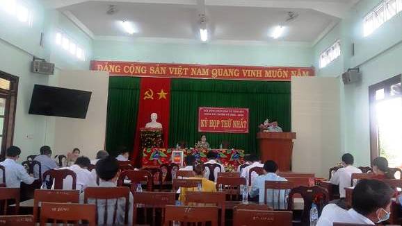 HĐND xã Tịnh Bắc tổ chức kỳ họp thứ nhất nhiệm kỳ 2021 – 2026