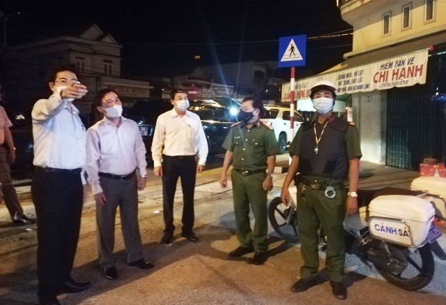 Thường trực HĐND tỉnh khảo sát công tác phòng, chống dịch Covid-19 tại huyện Tư Nghĩa