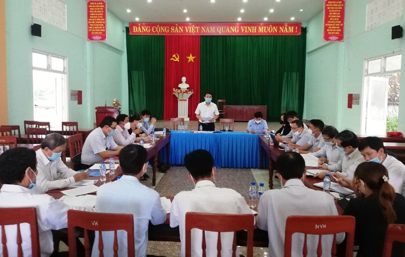 Ban Pháp chế HĐND tỉnh giám sát việc thực hiện sắp xếp, sáp nhập đơn vị hành chính theo Nghị quyết 867 tại xã Nghĩa Thắng