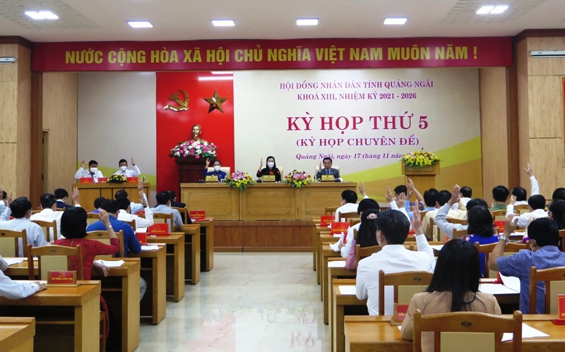 HĐND tỉnh giao biên chế công chức cho các cơ quan, tổ chức hành chính nhà nước của tỉnh Quảng Ngãi năm 2022