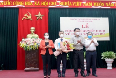 Công bố Quyết định bổ nhiệm Phó Chánh Văn phòng Đoàn ĐBQH và HĐND tỉnh
