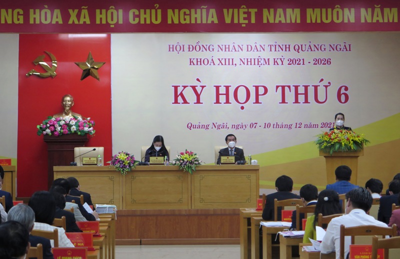 Kế hoạch tổ chức các kỳ họp thường lệ năm 2022 của HĐND tỉnh Quảng Ngãi Khóa XIII, nhiệm kỳ 2021 – 2026