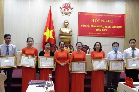 VP Đoàn ĐBQH và HĐND tổ chức  Hội nghị cán bộ, công chức, người lao động năm 2021