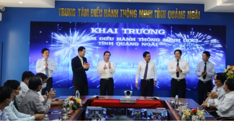 Quảng Ngãi khai trương Trung tâm điều hành thông minh ‎(IOC)