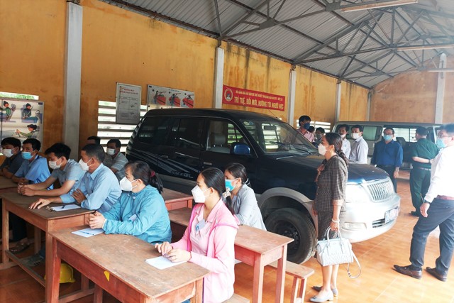 Ban Pháp chế HĐND tỉnh giám sát công tác đào tạo lái xe tại Trường Cao đẳng Kỹ nghệ Dung Quất