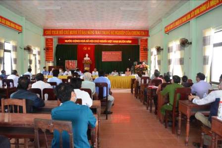 Đại biểu HĐND các cấp tiếp xúc cử tri tại xã Tịnh Hiệp