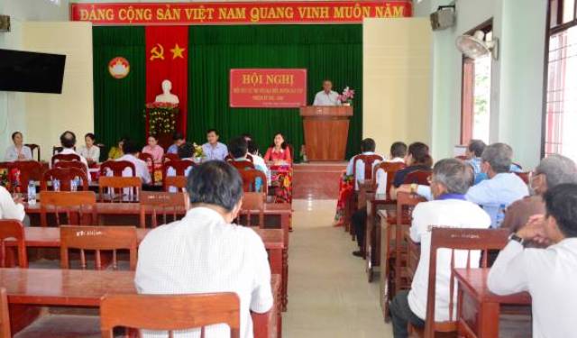 Đại biểu HĐND các cấp tiếp xúc cử tri tại xã Tịnh Bắc