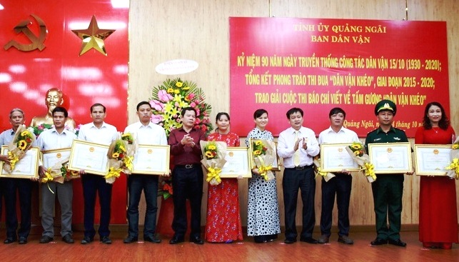 Triển khai hiệu quả phong trào thi đua "Dân vận khéo"