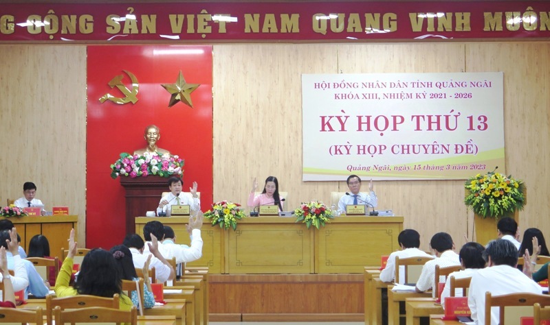 HĐND tỉnh thông qua chủ trương đầu tư một số dự án