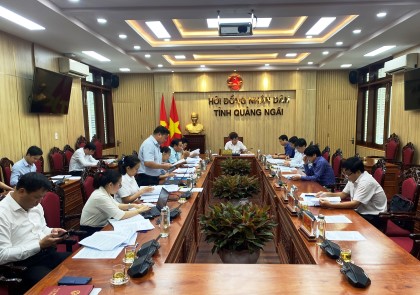 Thường trực HĐND tỉnh họp cho ý kiến đối với các nội dung thuộc thẩm quyền