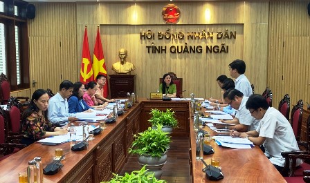 Thường trực HĐND tỉnh họp cho ý kiến đối với các nội dung thuộc thẩm quyền