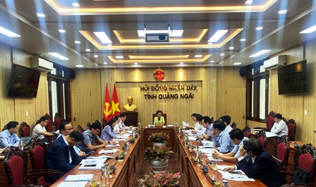 Thường trực HĐND tỉnh họp cho ý kiến đối với các nội dung thuộc thẩm quyền