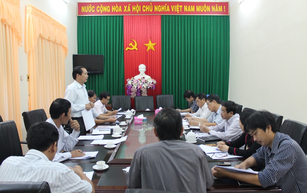 Đoàn khảo sát của Thường trực HĐND tỉnh họp thông qua dự thảo báo cáo kết quả khảo sát tình hình quy hoạch, quản lý và thực hiện các quy hoạch trên địa bàn tỉnh.