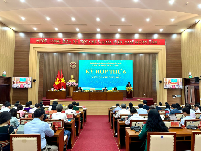 Triệu tập Kỳ họp thứ 7 - Kỳ họp thường lệ cuối năm 2025, HĐND tỉnh Quảng Ngãi Khóa XIII