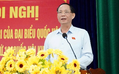 Đại biểu Quốc hội tỉnh tiếp xúc cử tri xã Minh Long